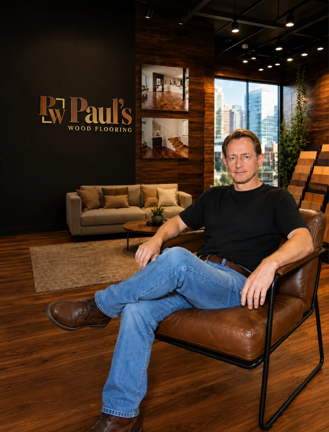 Paul Pavlovich, owner of Paul's Wood Flooring